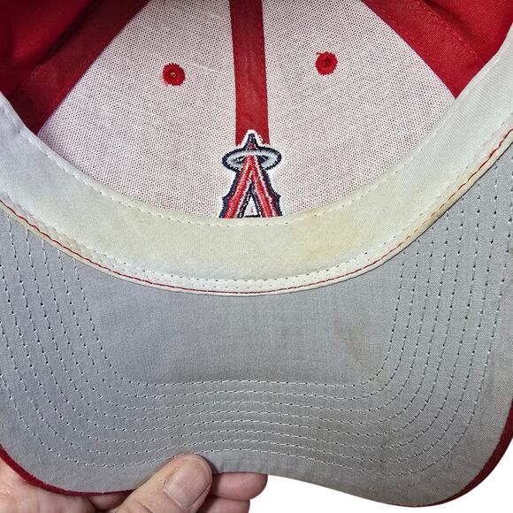 Angels Cap One Size Fits All Hook and Loop Closure Red Blue - Picture 6 of 11